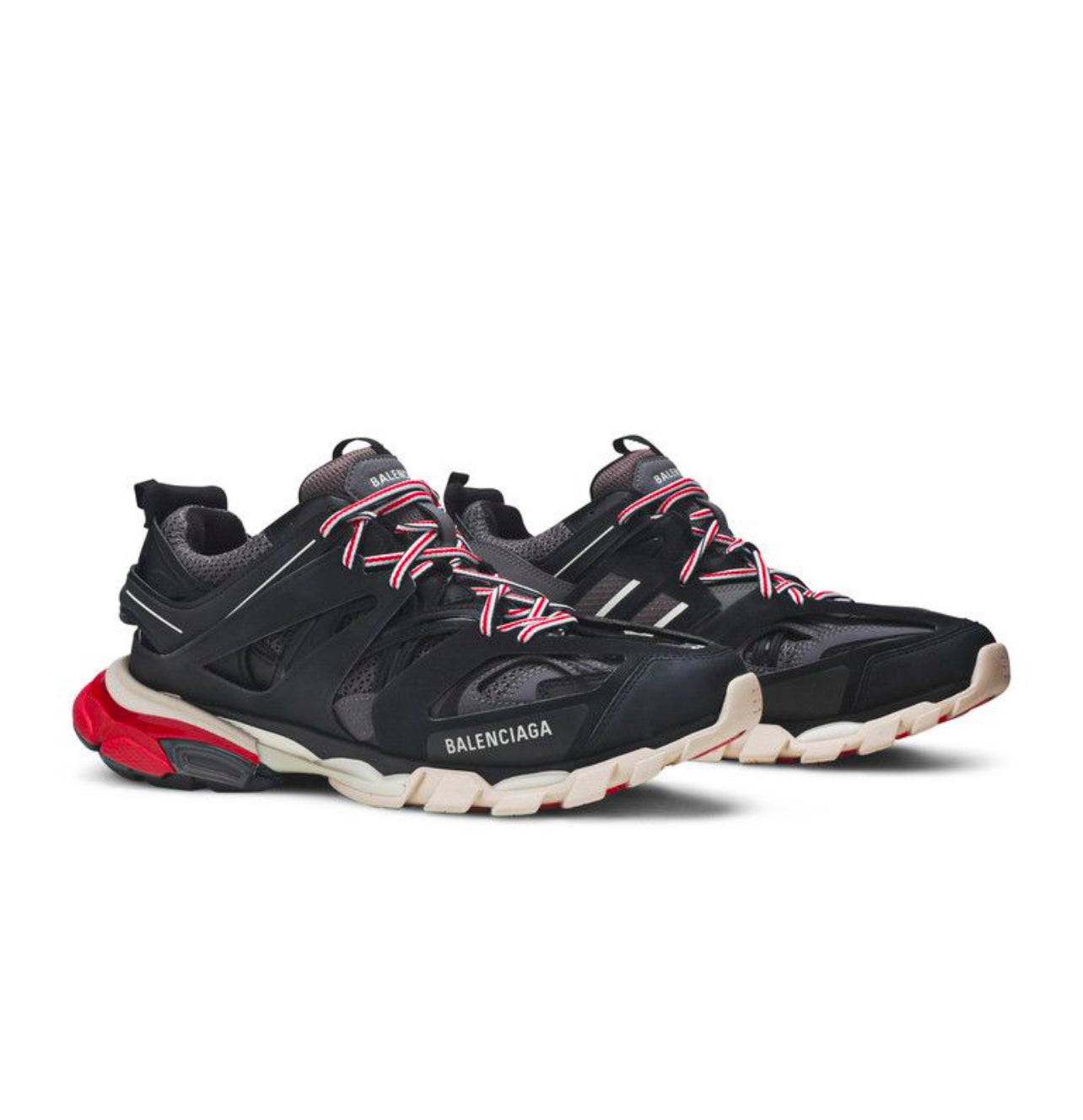 Balenciaga Track Trainer Black and Red