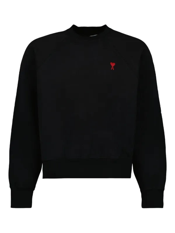 Ami Logo Embroidered Cotton