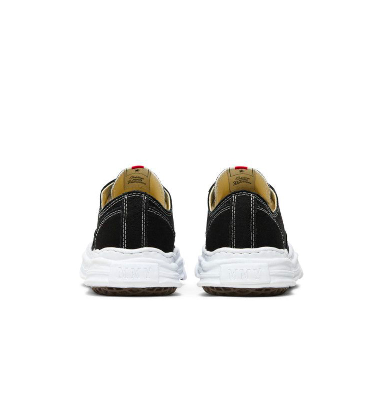Maison Mihara Yasuhiro Hank OG Sole Canvas Low Black White