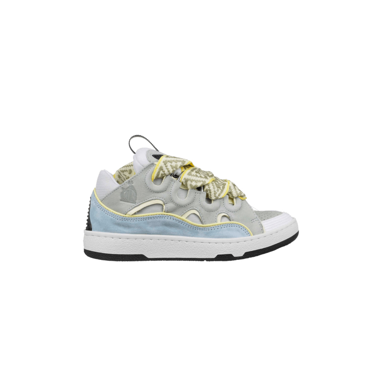 Lanvin Curb Sneakers Blue & Grey