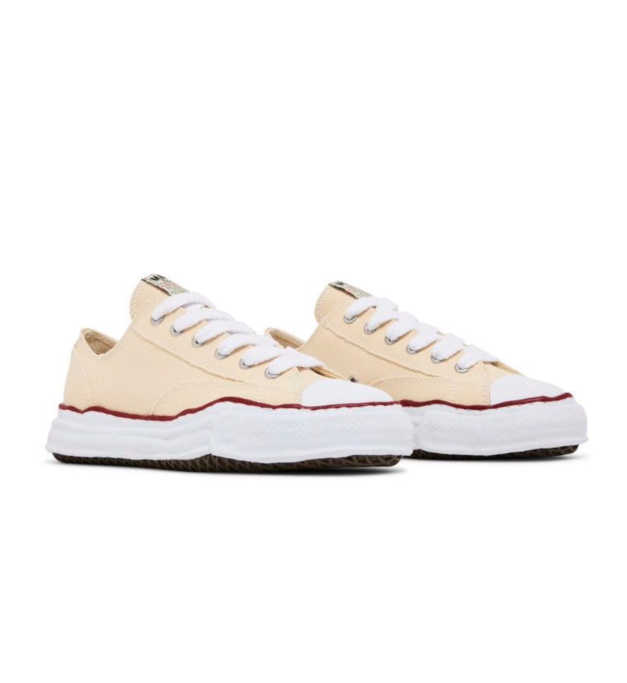 Maison Mihara Yasuhiro Peterson OG Sole Canvas Low Natural