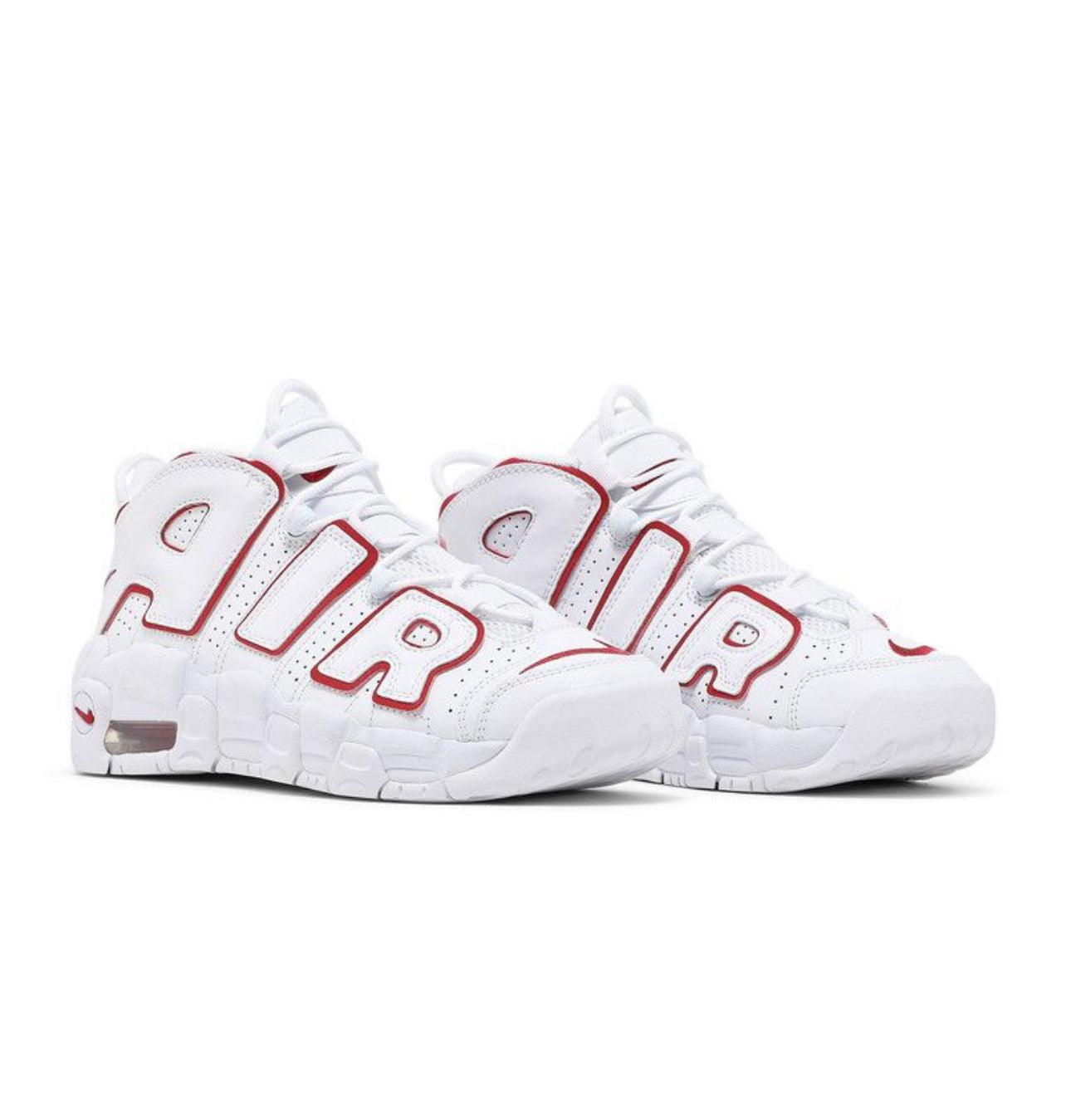 Nike Air Uptempo White Varsity Red