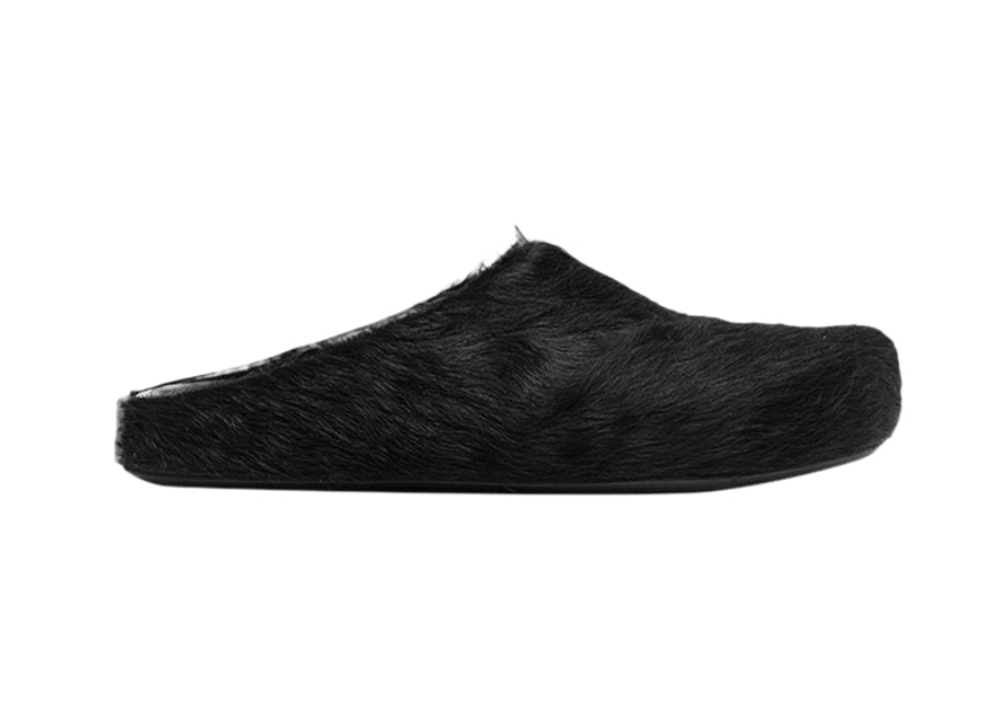 Marni Fussbet Sabot Slides Black