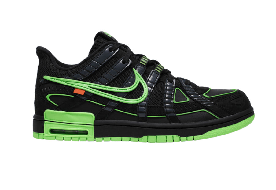 Nike Rubber Dunk Low Off White Green Strike
