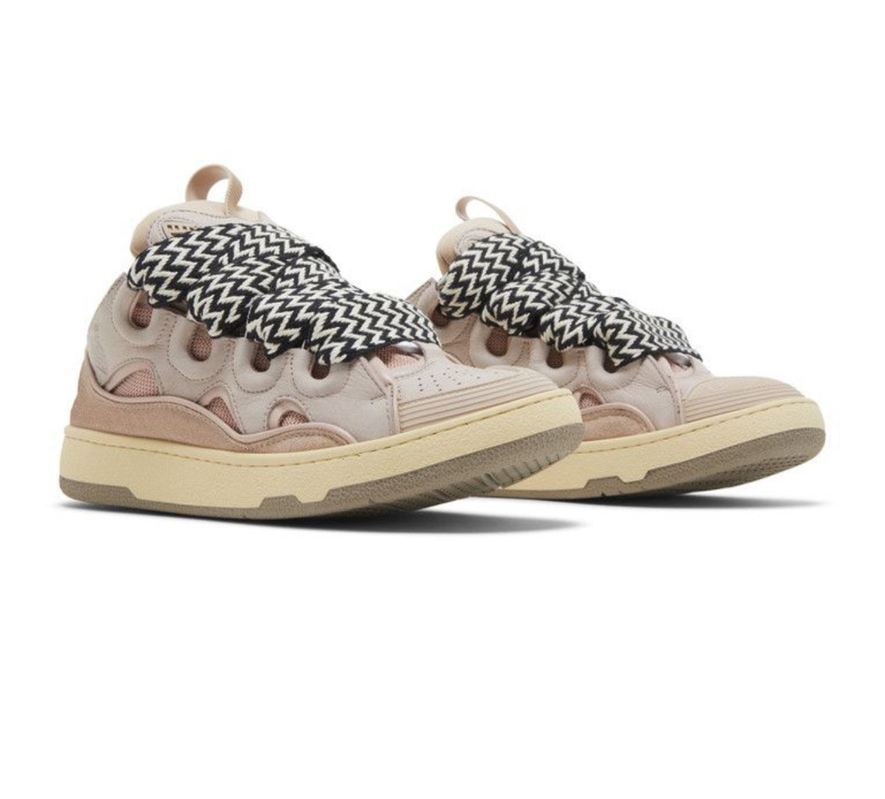 Lanvin Curb Sneakers Pale Pink