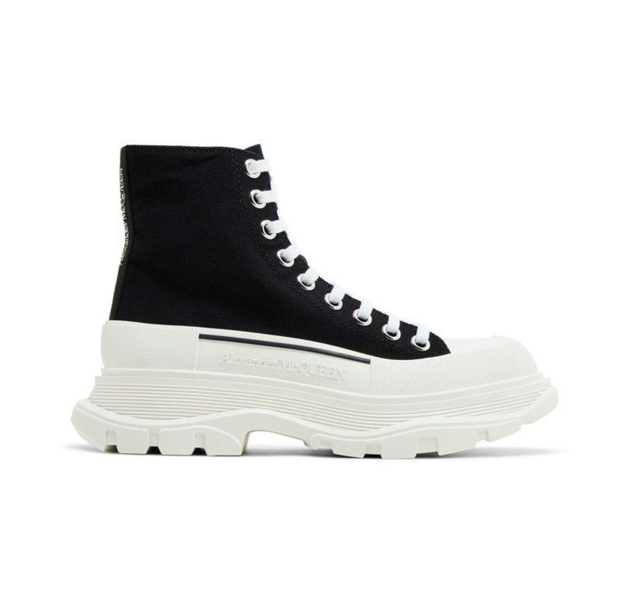 Alexander McQueen Thread Slick Boot Black