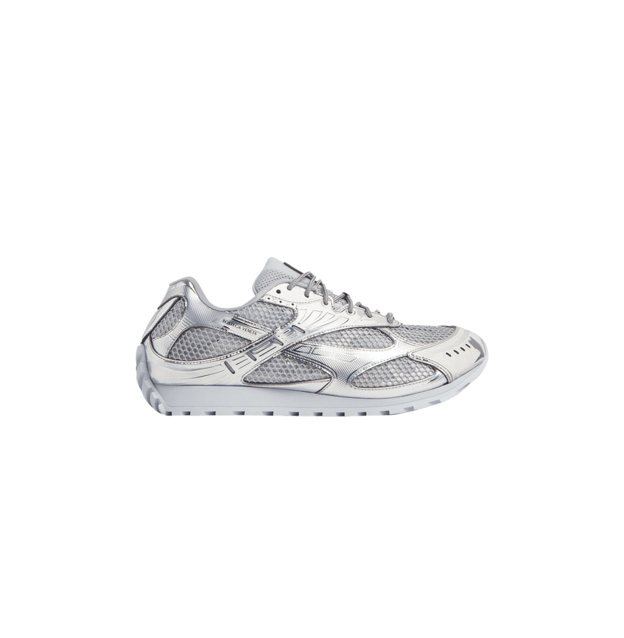 Bottega Veneta Orbit Silver