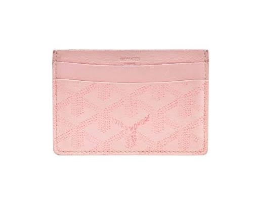 Goyard Saint Sulpice Card Holder Pink