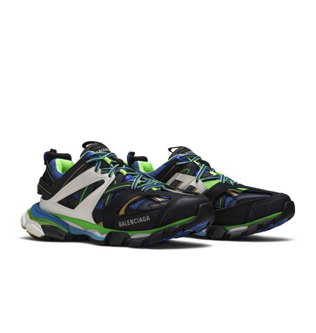 Balenciaga Track Black Blue