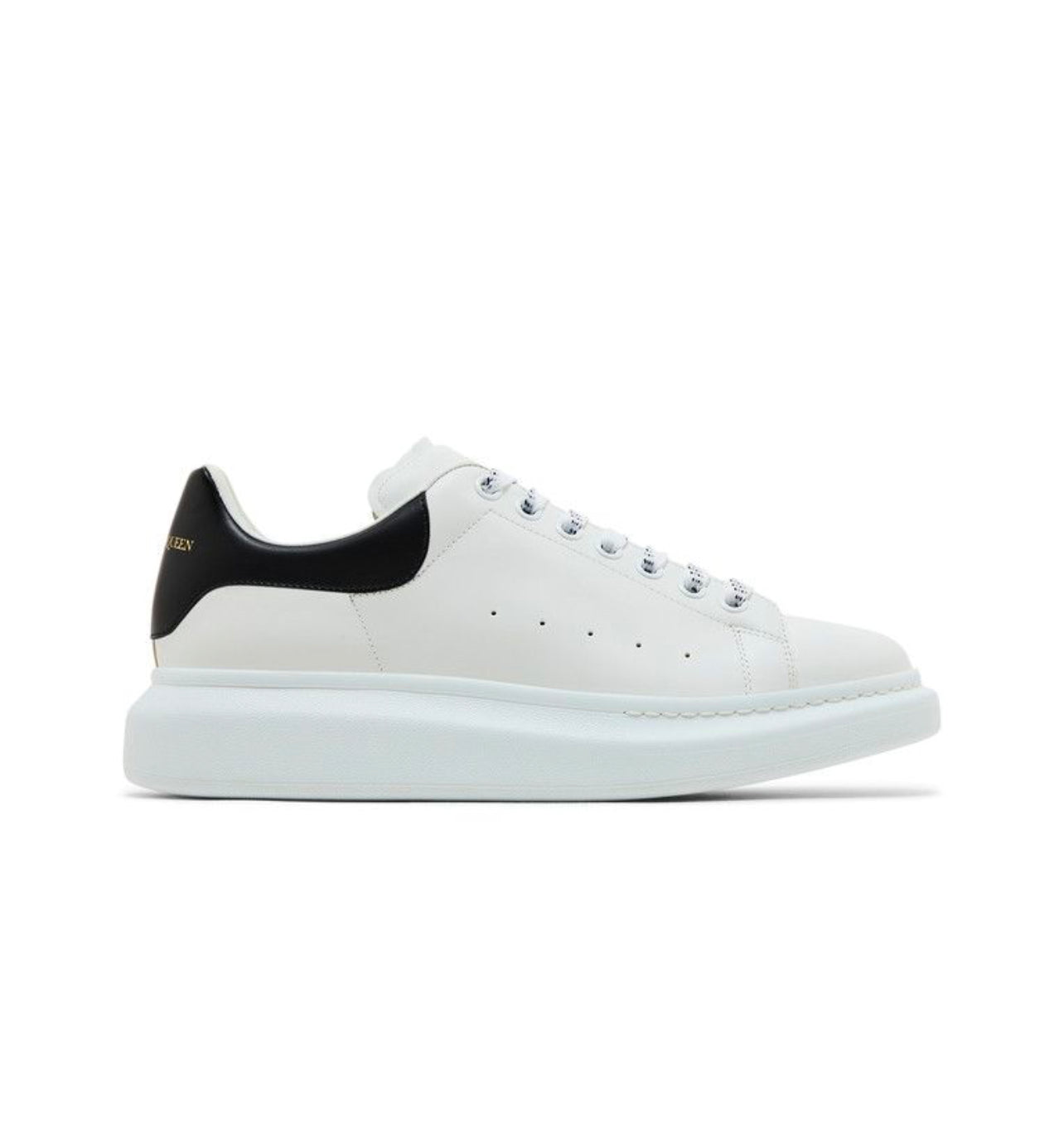 Alexander McQueen Oversized Sneaker Black White 2024