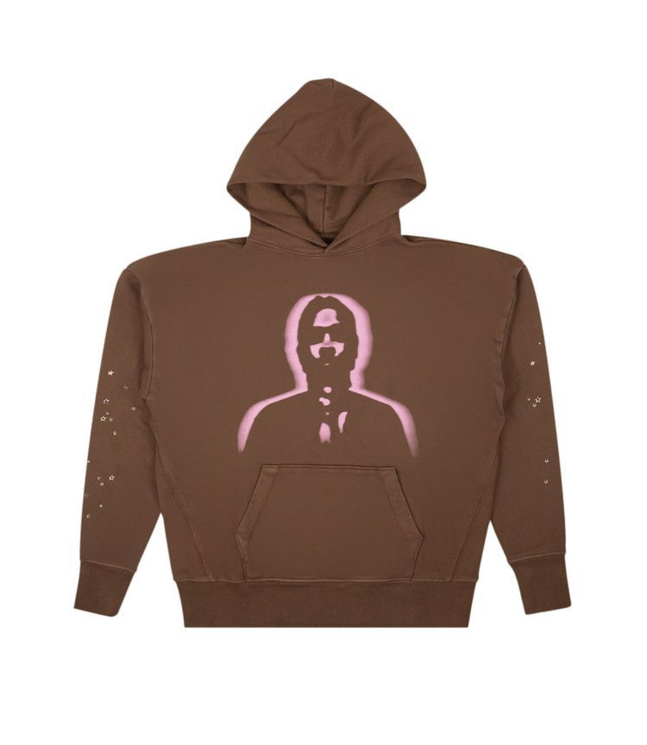 SP5DER Youngthug Hoodie Brown