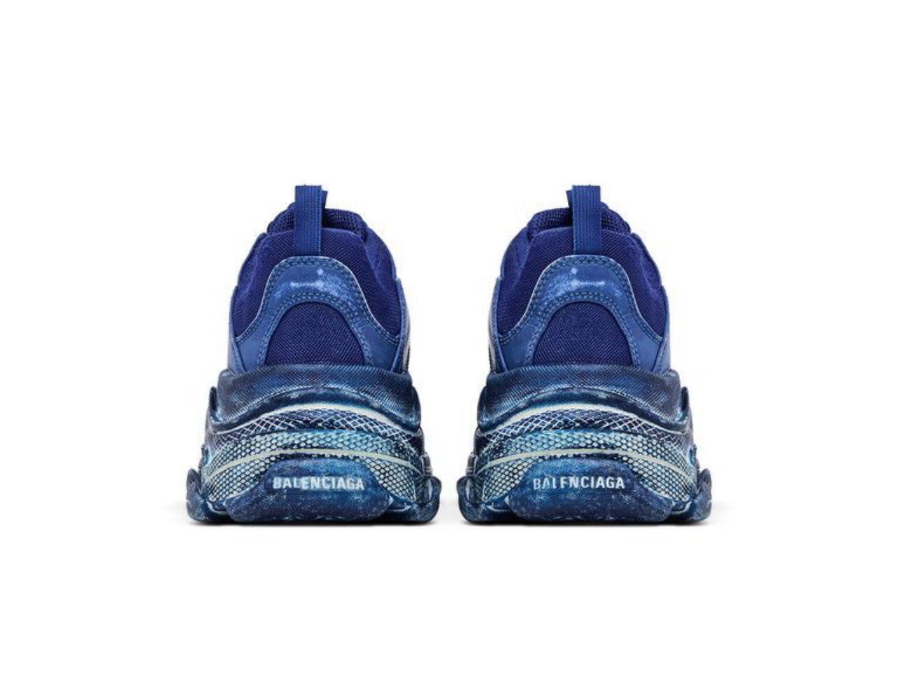 Balenciaga Triple S Faded Blue