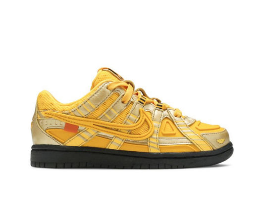 Nike Rubber Dunk Low Off White University Gold