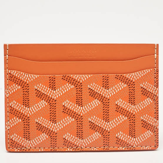 Goyard Saint Sulpice Card Holder Orange