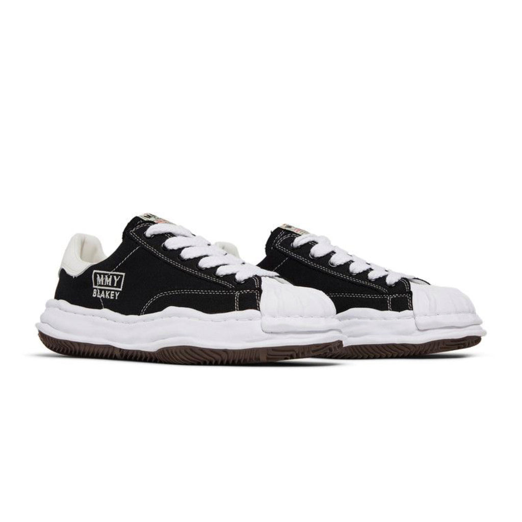 Maison Mihara Yasuhiro Blakey OG Sole Canvas Low Black White
