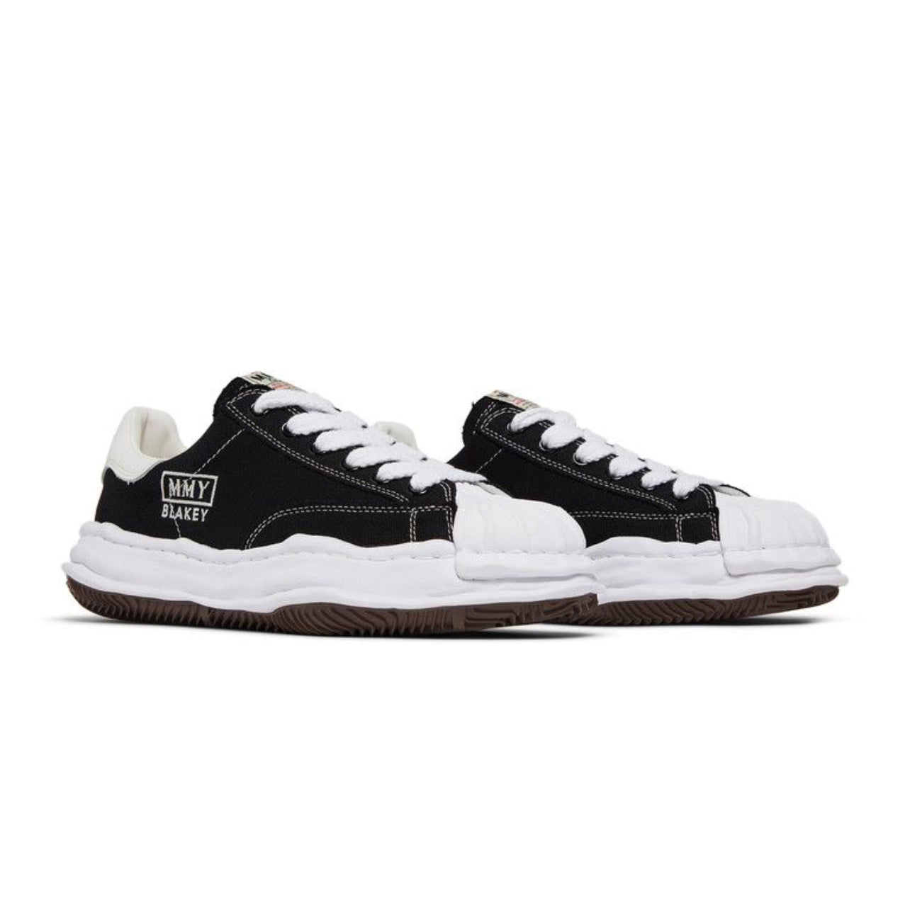 Maison Mihara Yasuhiro Blakey OG Sole Canvas Low Black White
