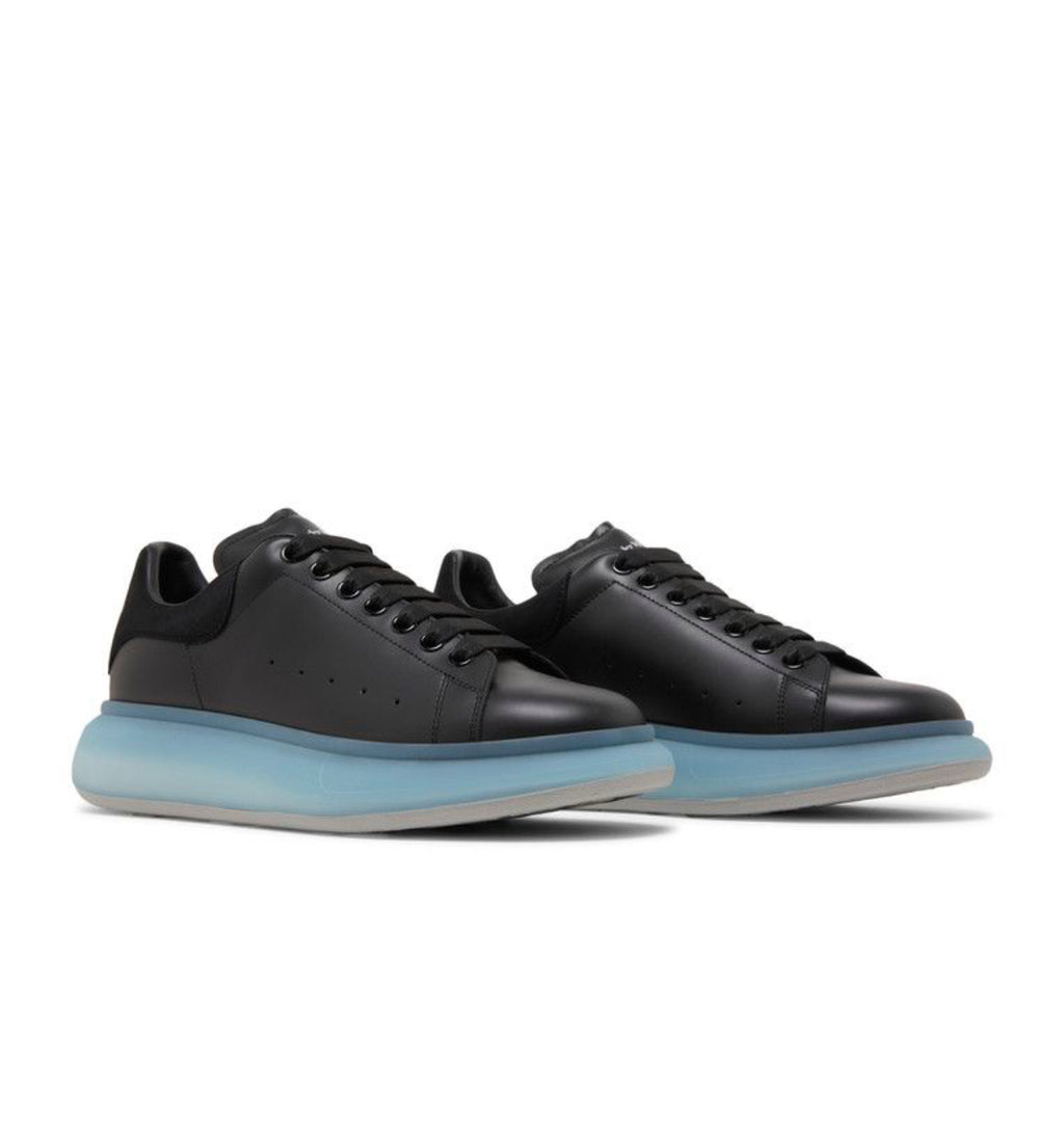 Alexander McQueen Oversized Black Frosty Blue