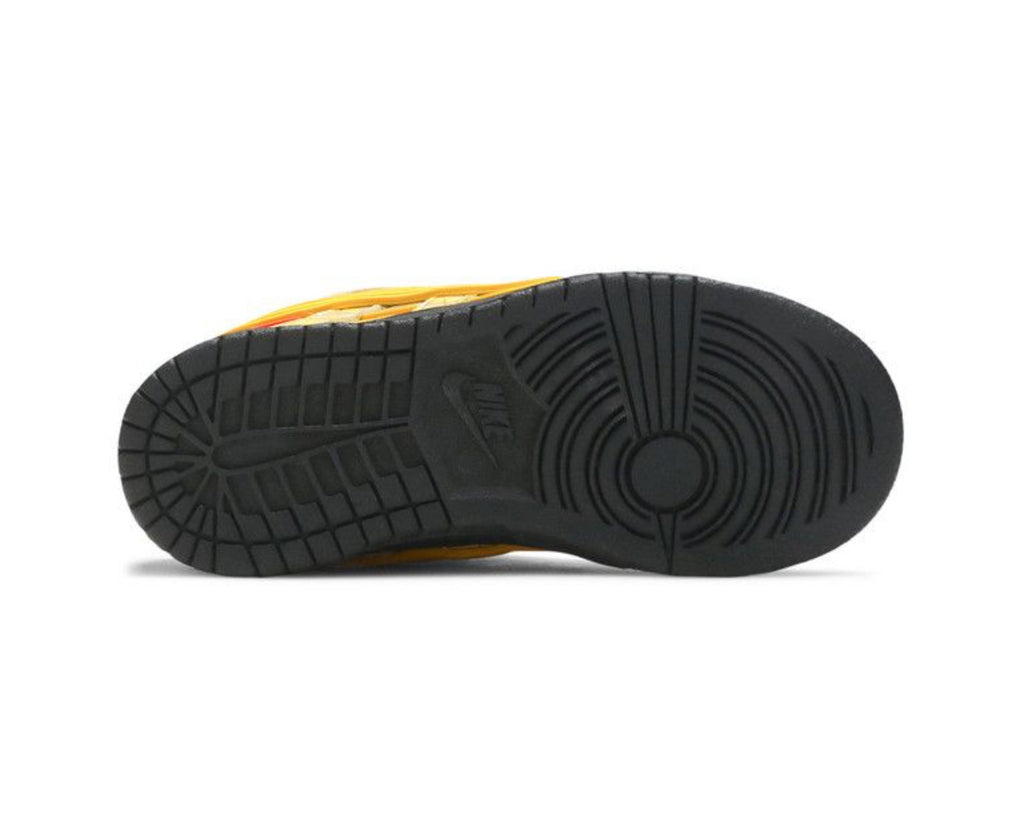 Nike Rubber Dunk Low Off White University Gold