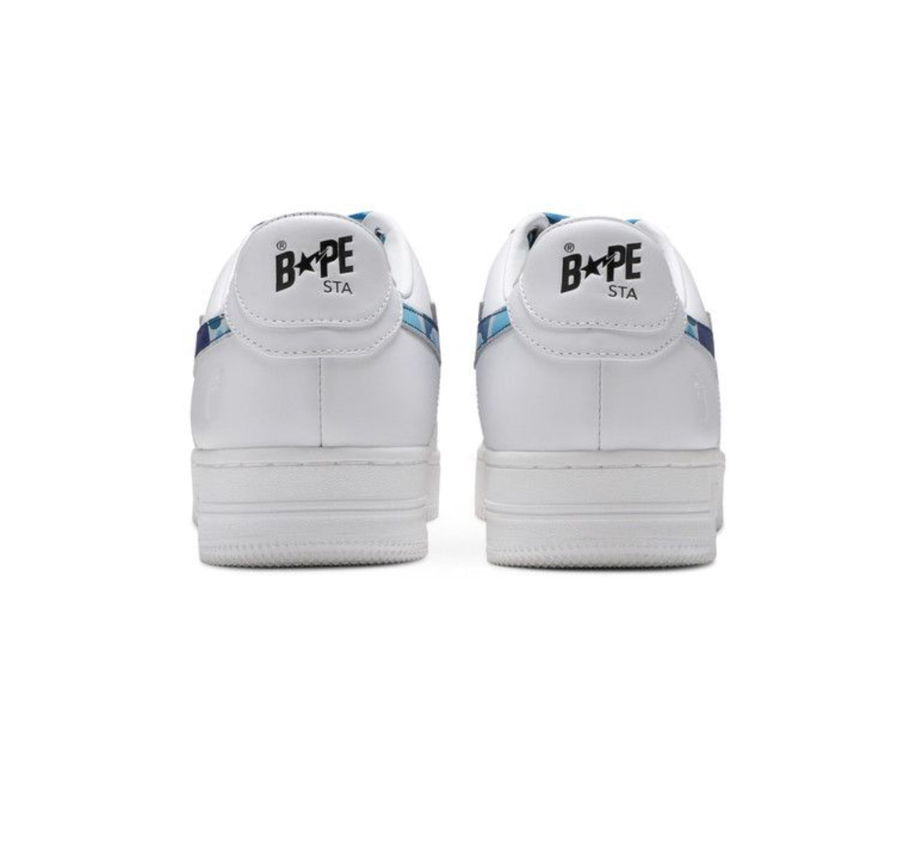 Bape STA Low ABC Camo White & Blue
