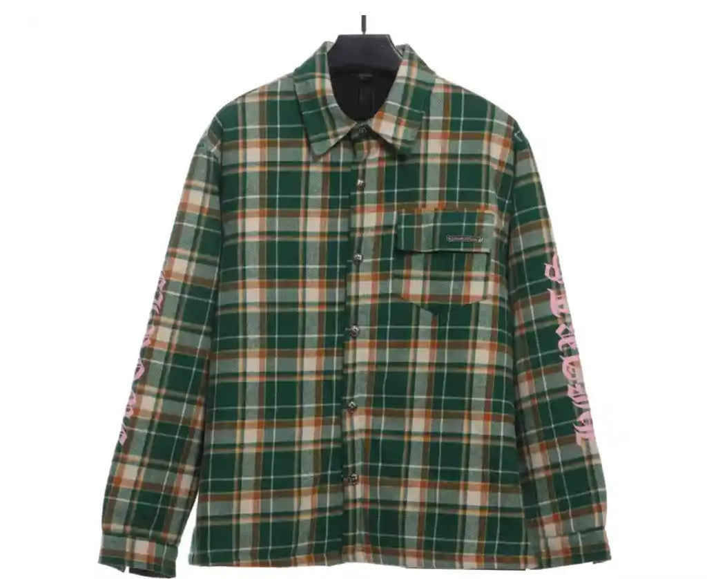 Chrome Heart Pocket Lined Flannel