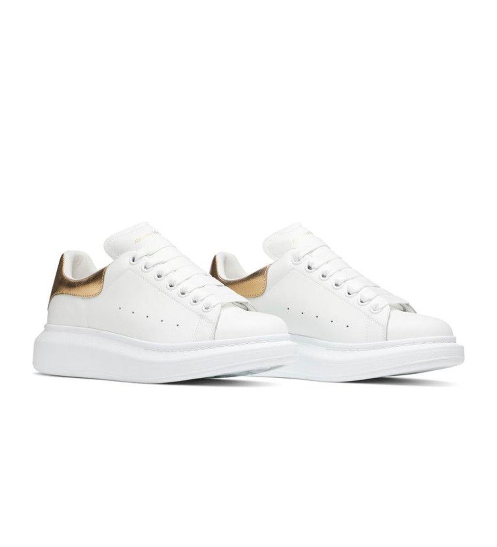 Alexander McQueen Oversized Sneakers Light Gold