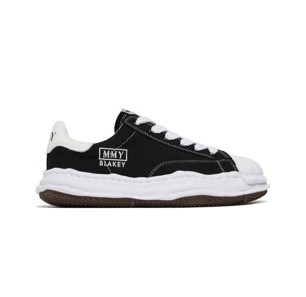 Maison Mihara Yasuhiro Blakey OG Sole Canvas Low Black White