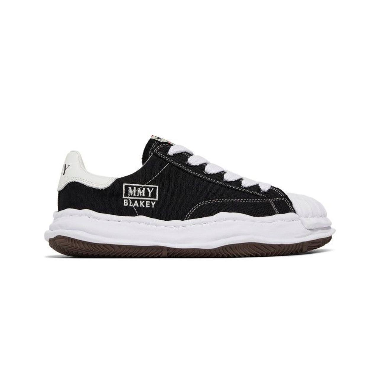 Maison Mihara Yasuhiro Blakey OG Sole Canvas Low Black White