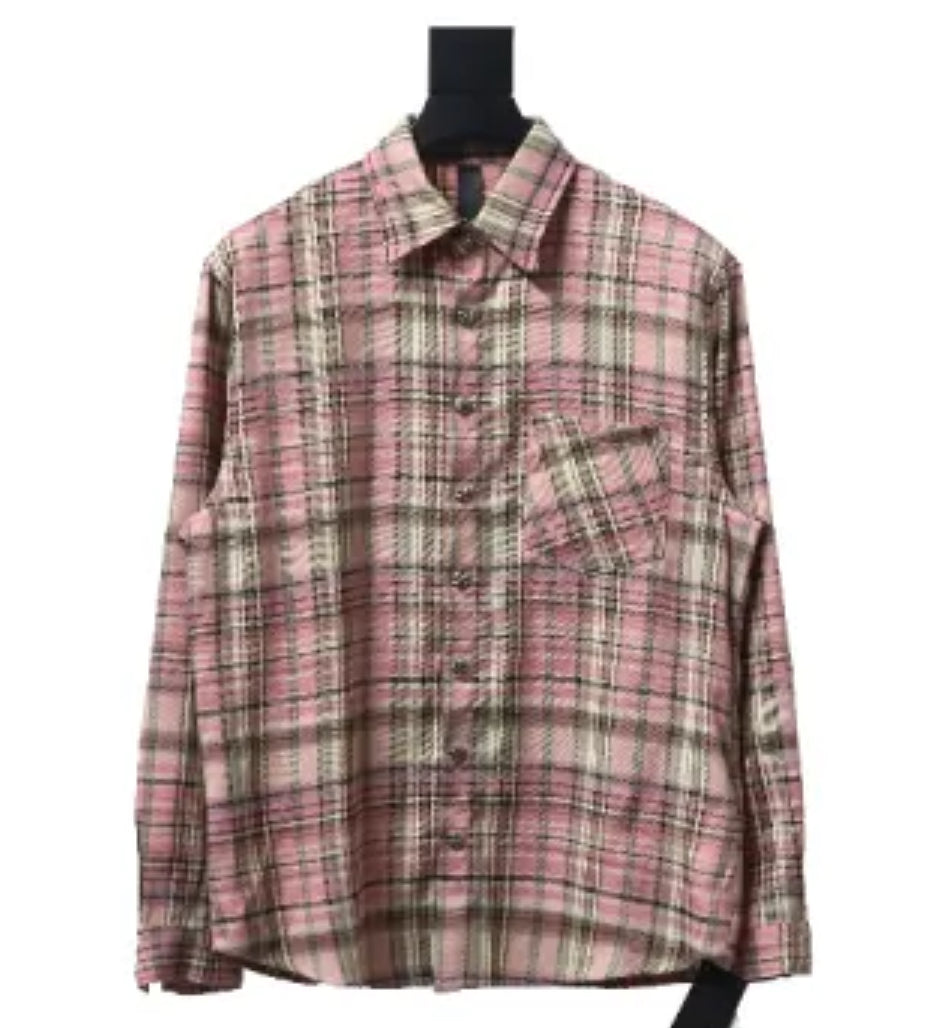 Chrome Heart Pocket Lined Flannel