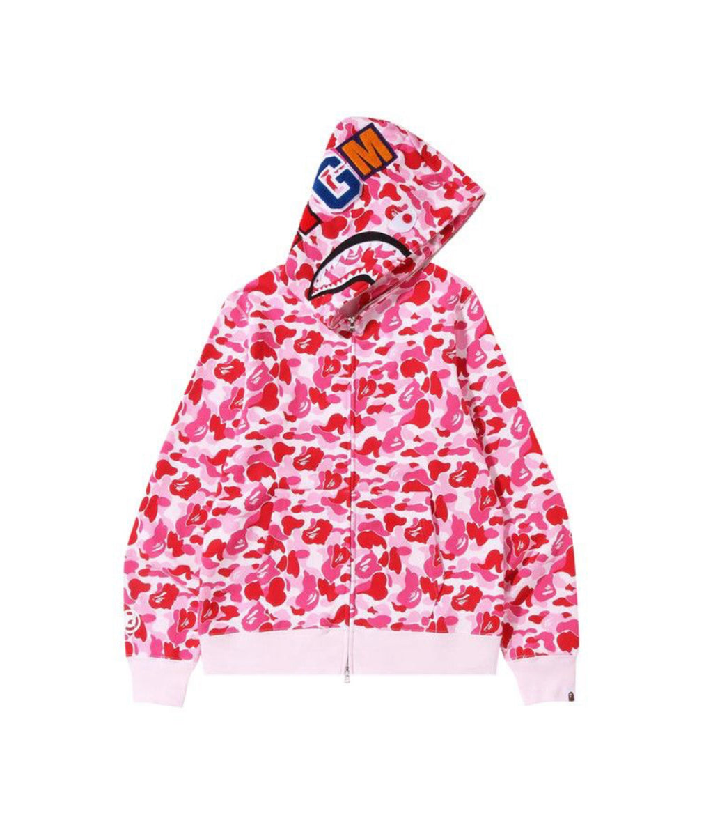 Bape ABC Camo Shark Zip Hoodie