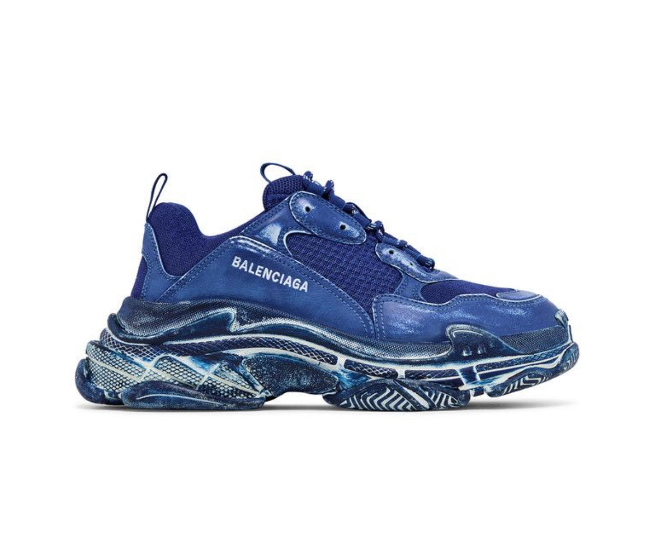 Balenciaga Triple S Faded Blue