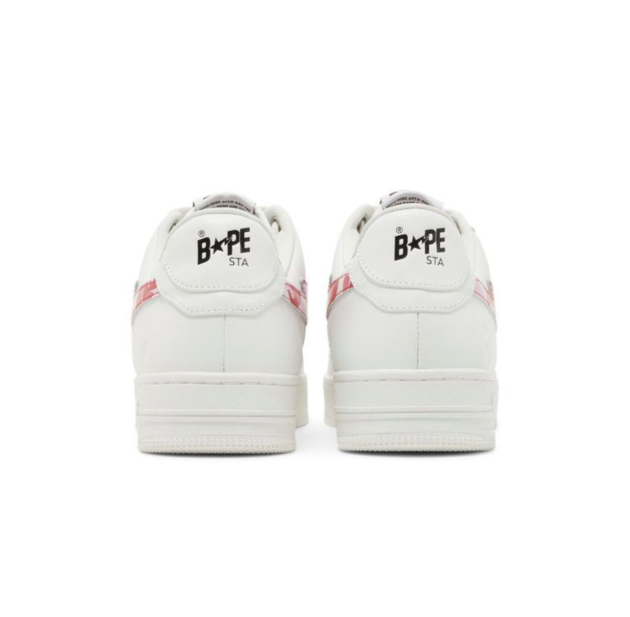 Bape STA Low ABC Camo White & Pink