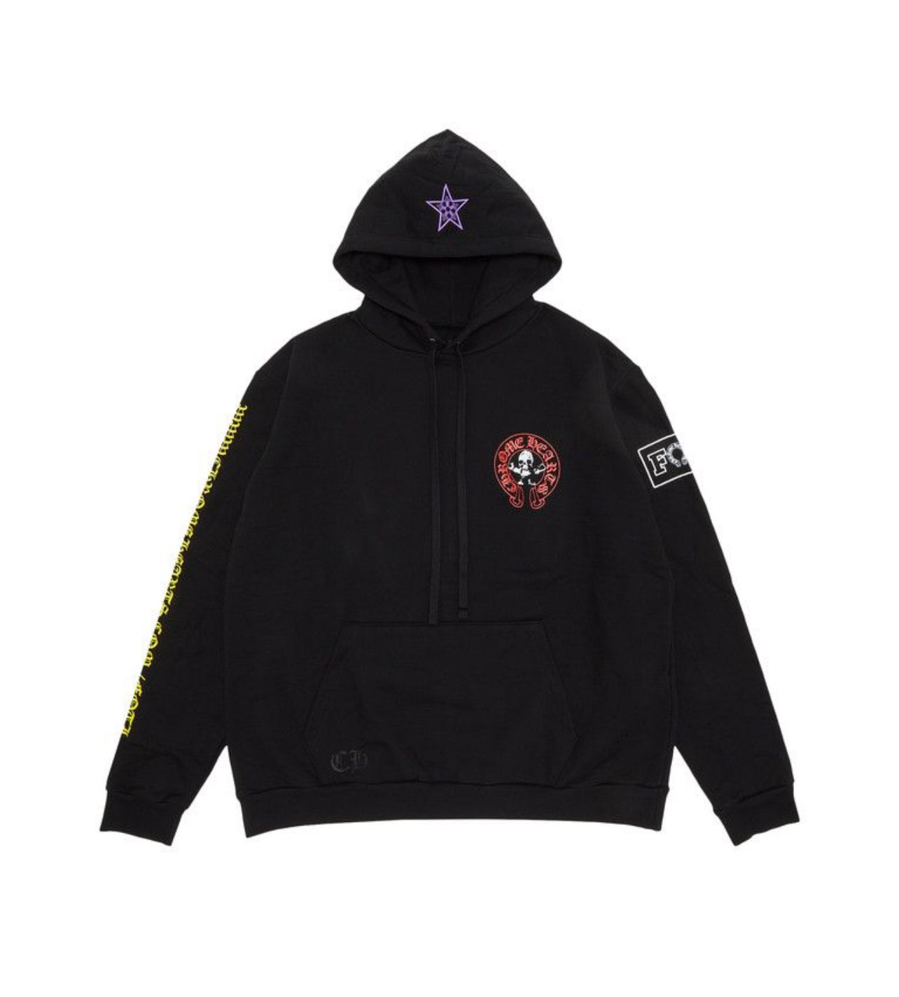 Chrome Hearts Foti Skeleton Online Exclusive Hoodie Black