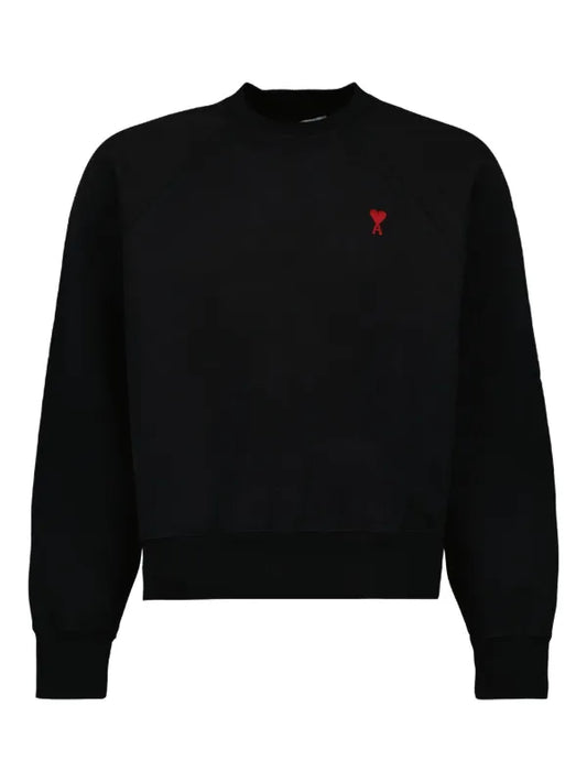 Ami Logo Embroidered Cotton