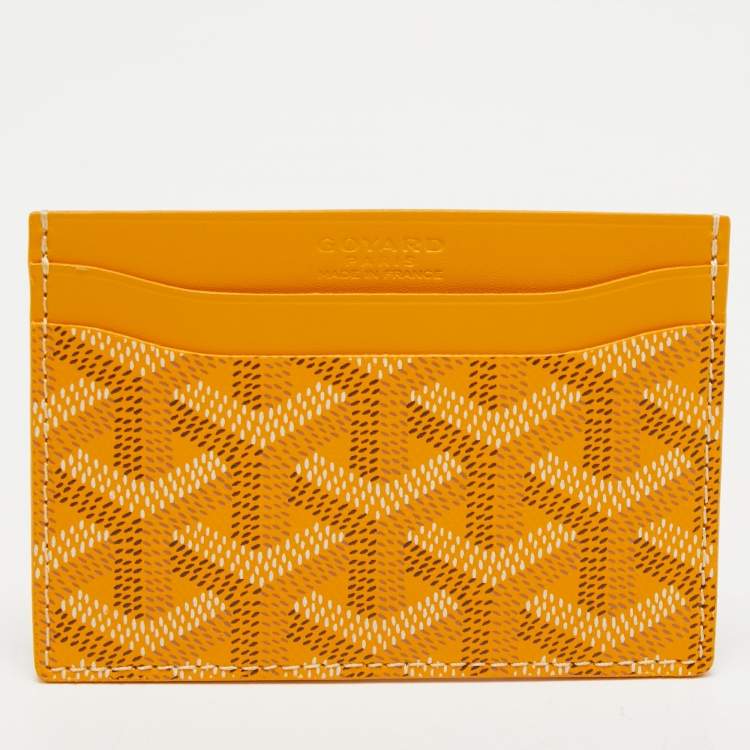 Goyard Saint Sulpice Card Holder
Yellow