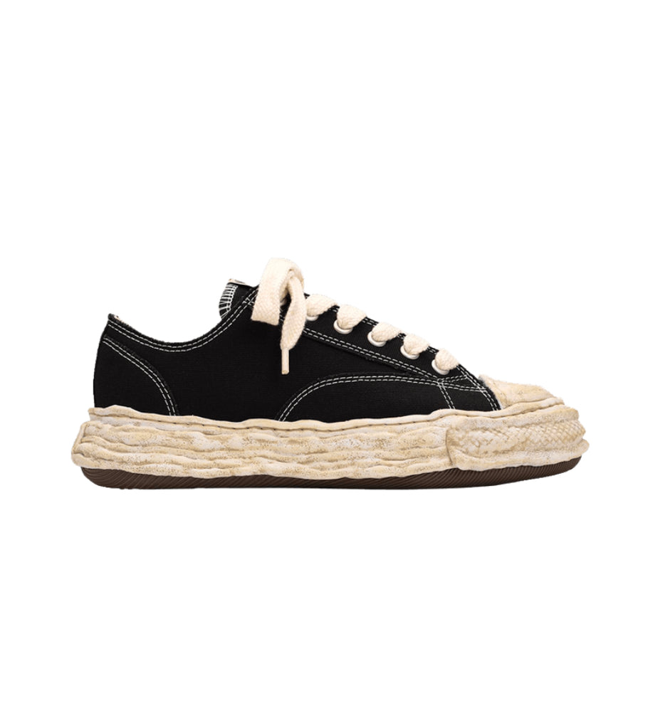 Maison Mihara Yasuhiro Peterson 23 OG Dyed Sole Canvas Low Black