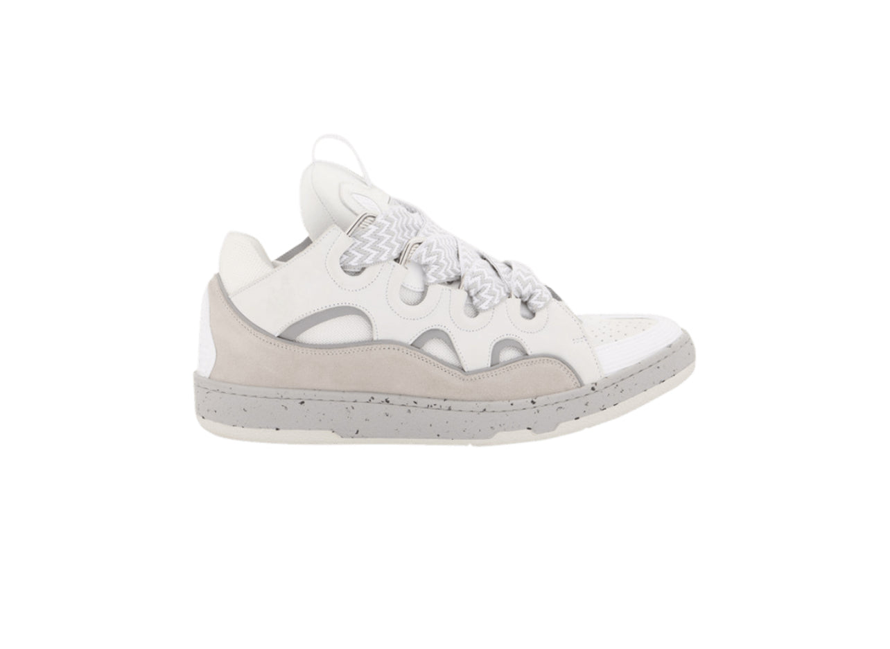 Lanvin Curb Sneakers Grey White