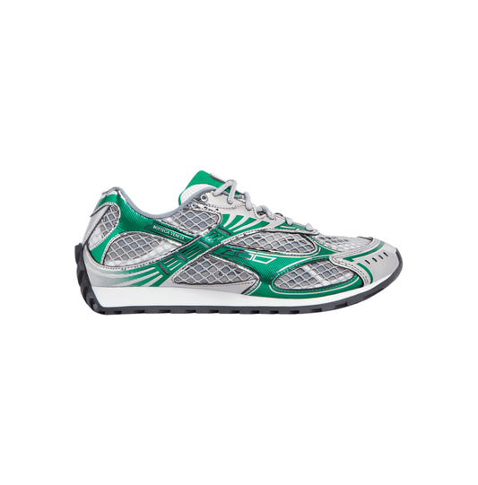 Bottega Veneta Orbit Silver Parakeet
