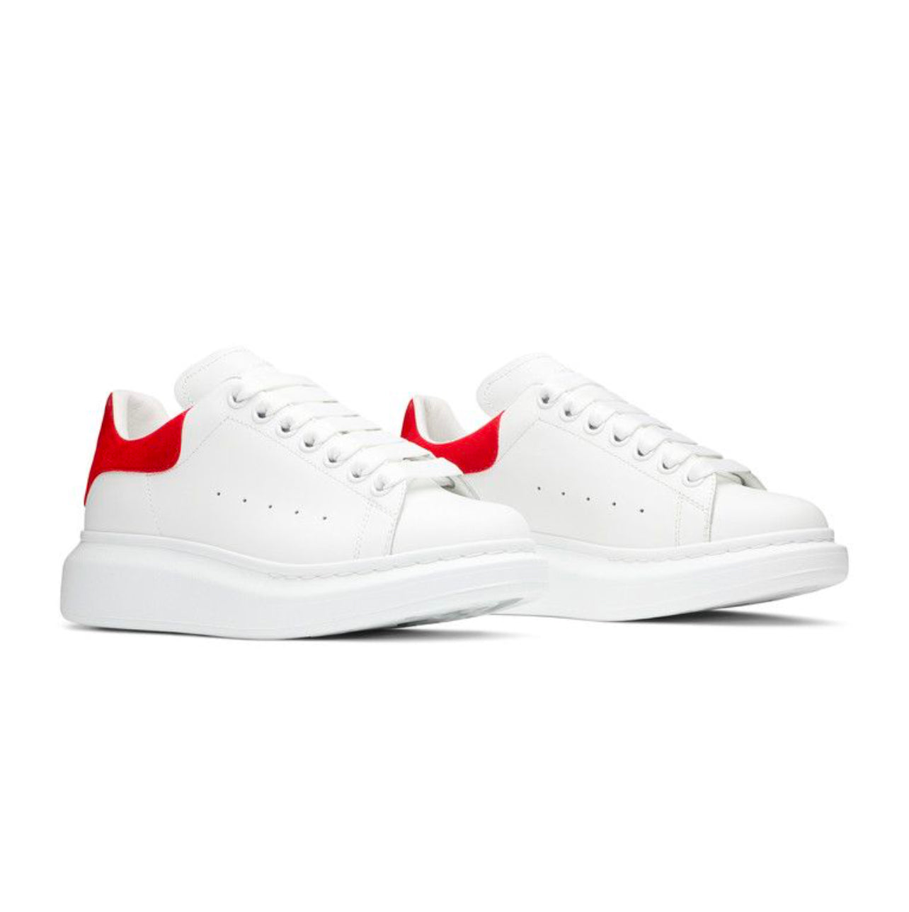 Alexander McQueen Oversized Sneakers Red