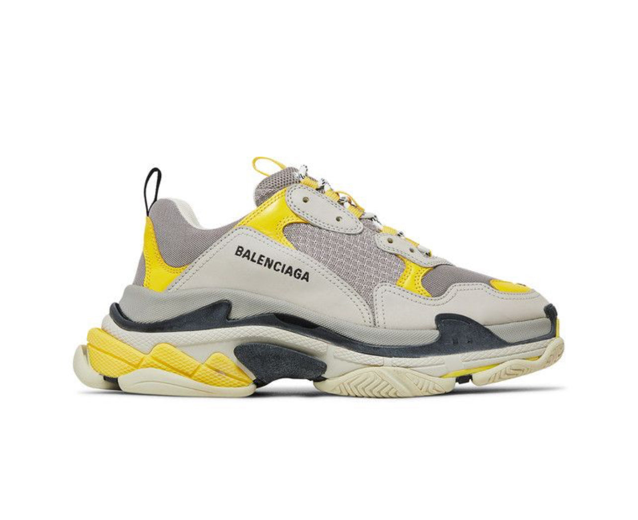 Balenciaga Triple S Grey Yellow