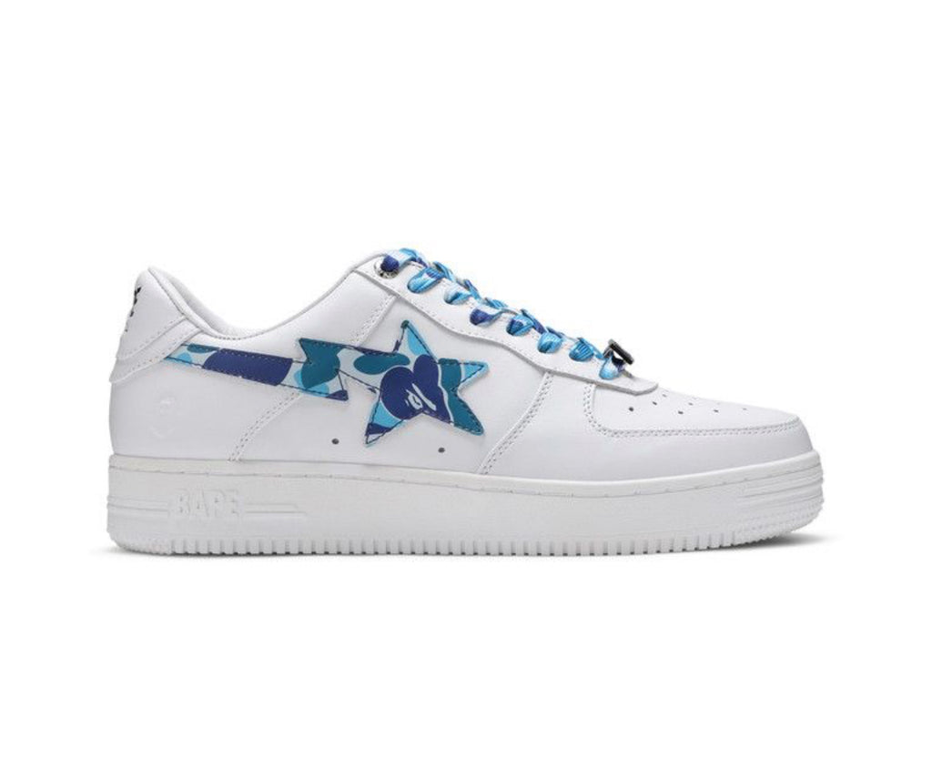Bape STA Low ABC Camo White & Blue
