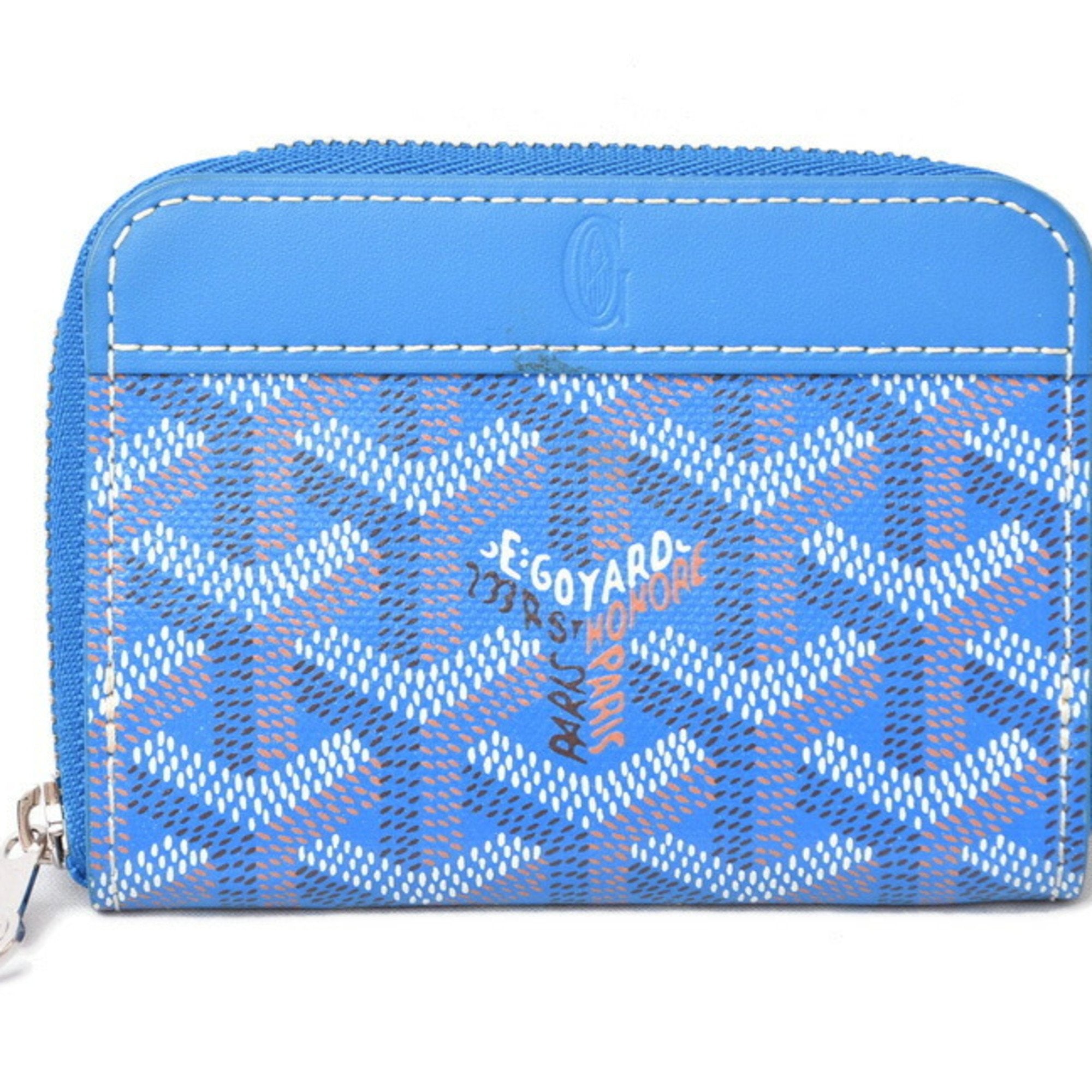 Goyard Matingon Pm Wallet Blue
