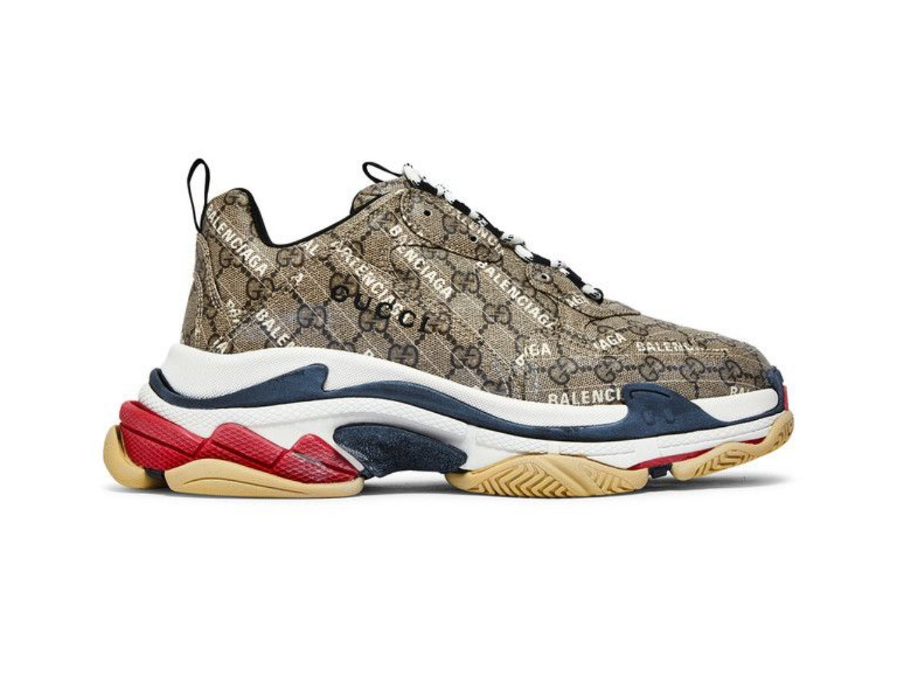 Balenciaga Triple S Gucci The Hacker Project