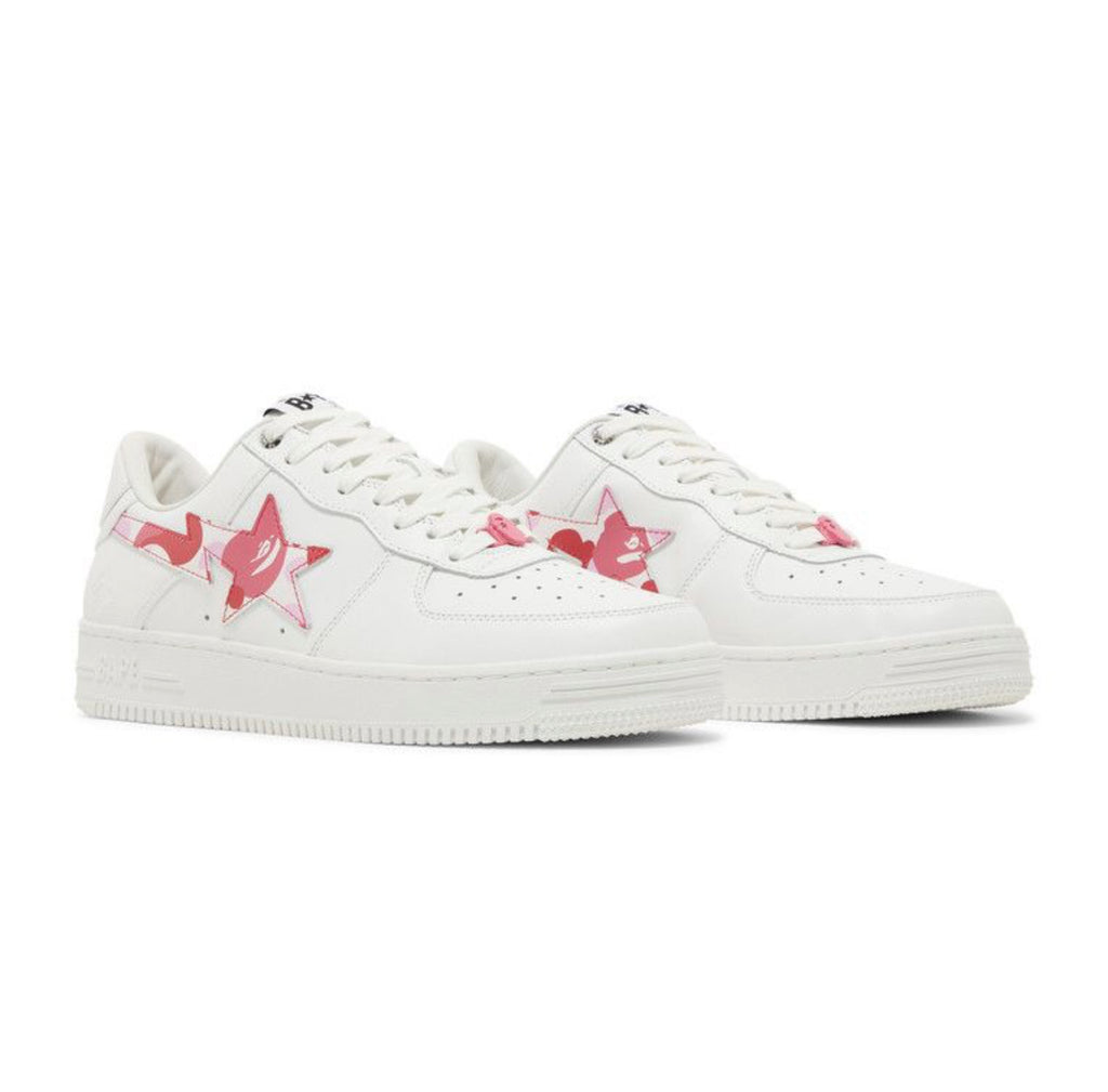 Bape STA Low ABC Camo White & Pink