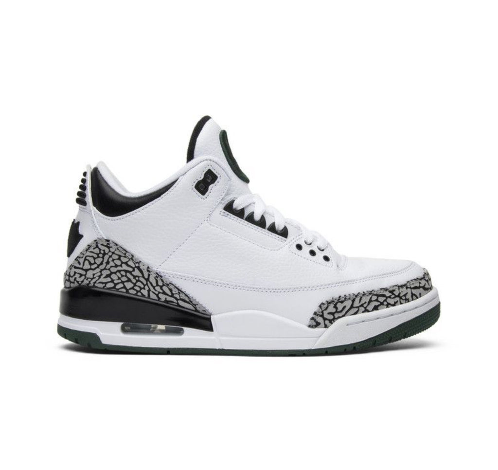 Air Jordan 3 Retro Oregon Ducks Pit Crew White