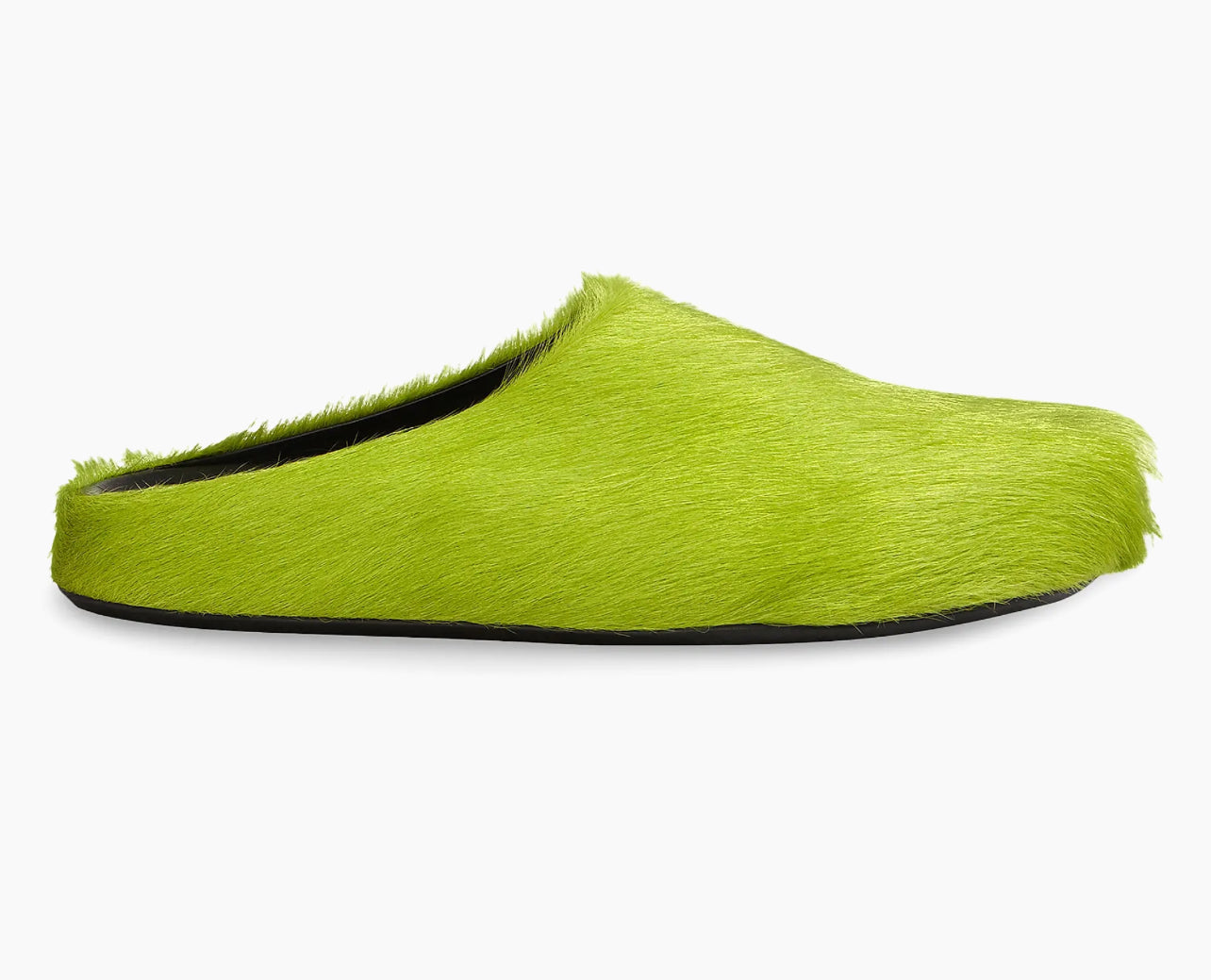 Marni Fussbet Sabot Slides Green