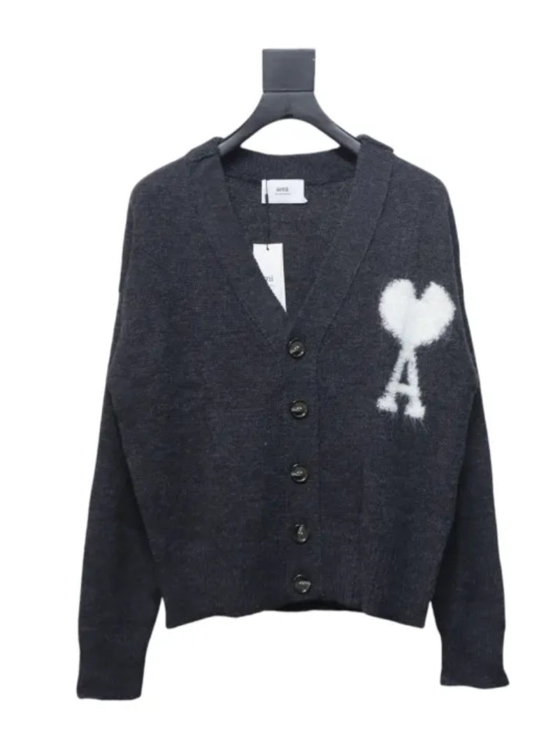 Ami Paris De Coeur Cardigan