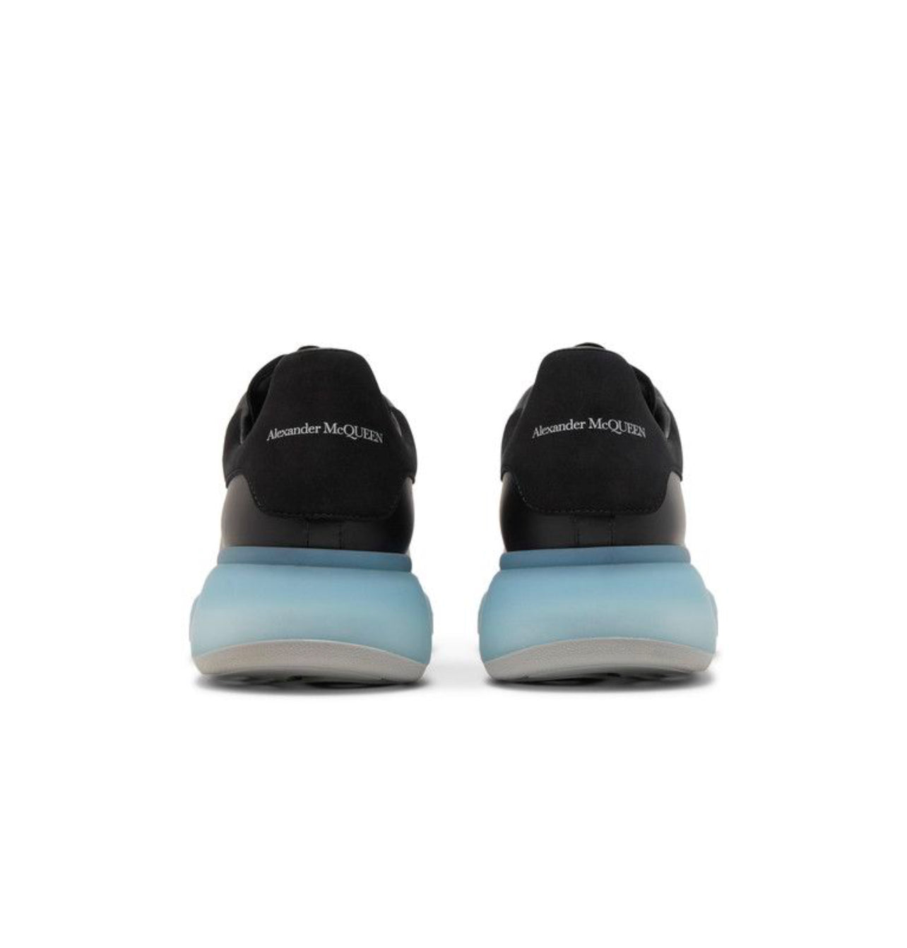 Alexander McQueen Oversized Black Frosty Blue