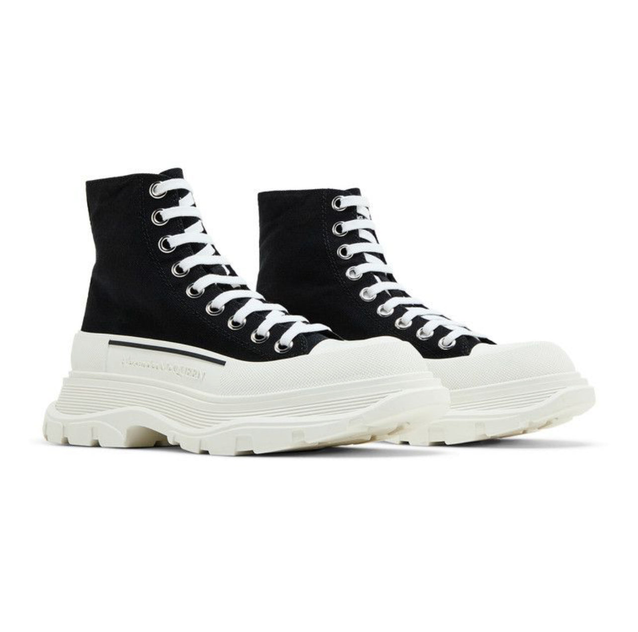 Alexander McQueen Thread Slick Boot Black