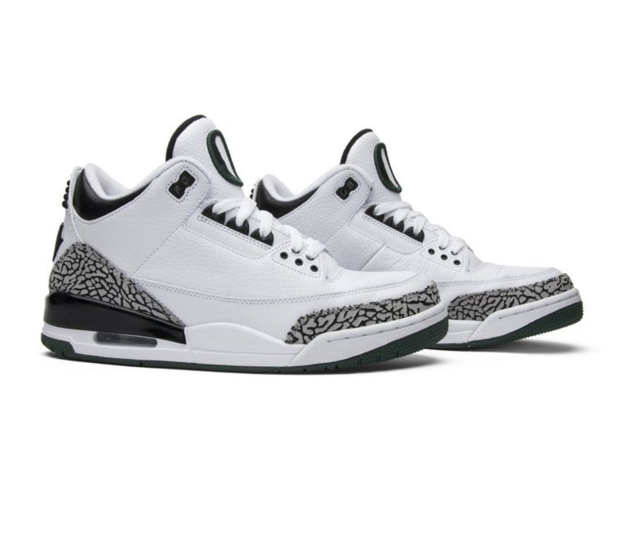 Air Jordan 3 Retro Oregon Ducks Pit Crew White