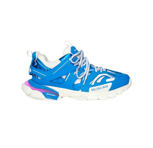 Balenciaga Track LED Blue & White